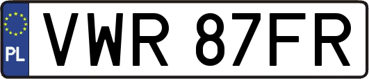 VWR87FR