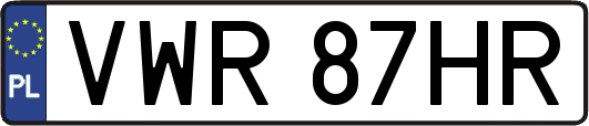 VWR87HR