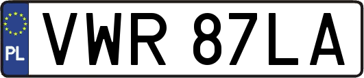 VWR87LA