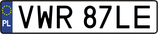 VWR87LE