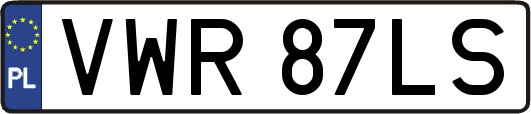 VWR87LS