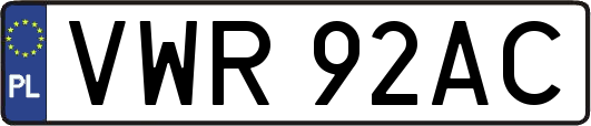 VWR92AC