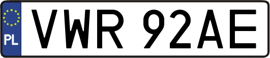 VWR92AE