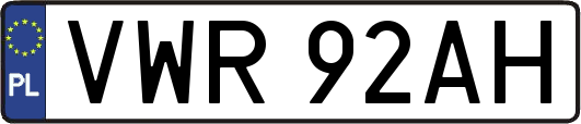 VWR92AH