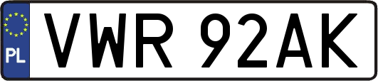 VWR92AK
