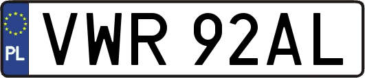 VWR92AL