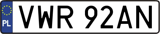 VWR92AN