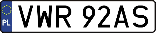 VWR92AS