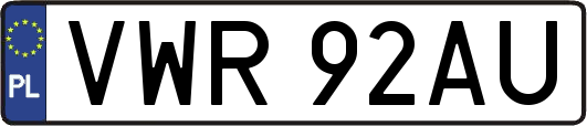 VWR92AU