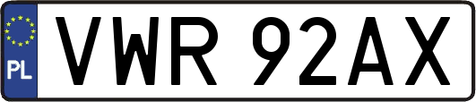 VWR92AX