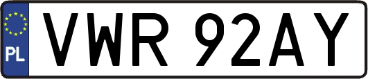 VWR92AY