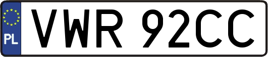 VWR92CC