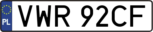 VWR92CF