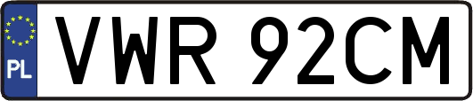 VWR92CM