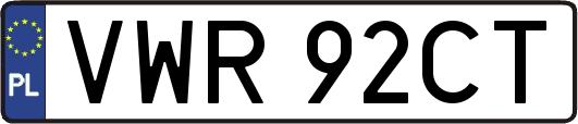 VWR92CT