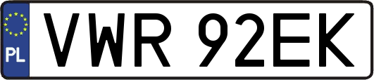 VWR92EK