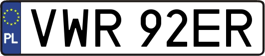 VWR92ER