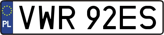 VWR92ES
