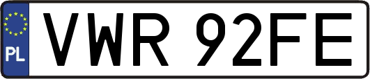 VWR92FE