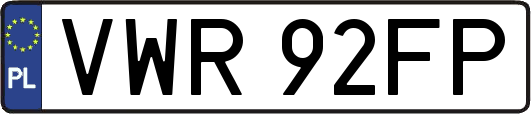 VWR92FP