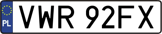 VWR92FX