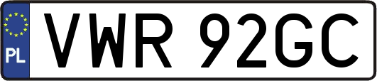 VWR92GC