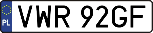 VWR92GF