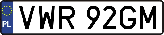 VWR92GM