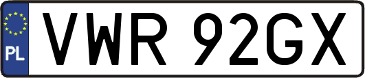 VWR92GX