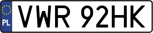 VWR92HK