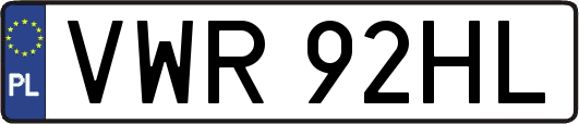 VWR92HL
