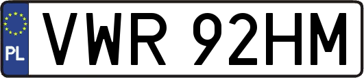 VWR92HM