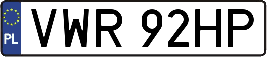 VWR92HP