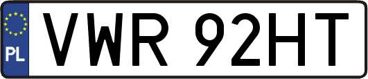 VWR92HT