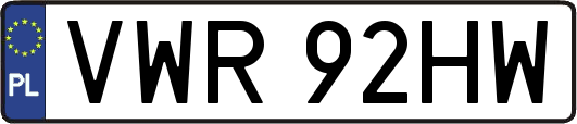 VWR92HW