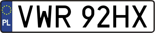 VWR92HX