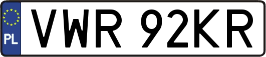 VWR92KR