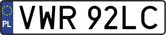VWR92LC
