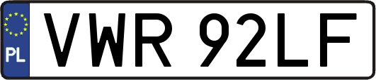 VWR92LF