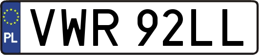 VWR92LL