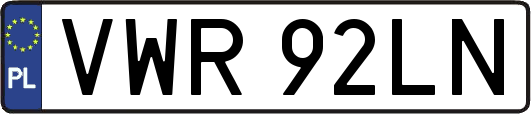 VWR92LN