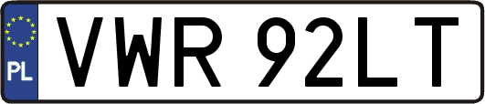 VWR92LT