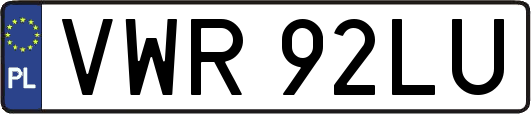 VWR92LU