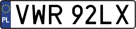 VWR92LX