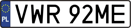VWR92ME
