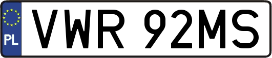 VWR92MS