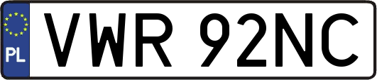 VWR92NC