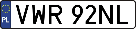 VWR92NL