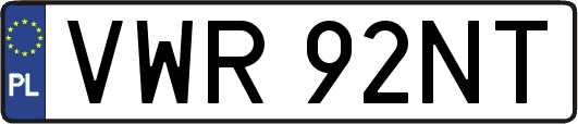 VWR92NT