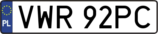 VWR92PC
